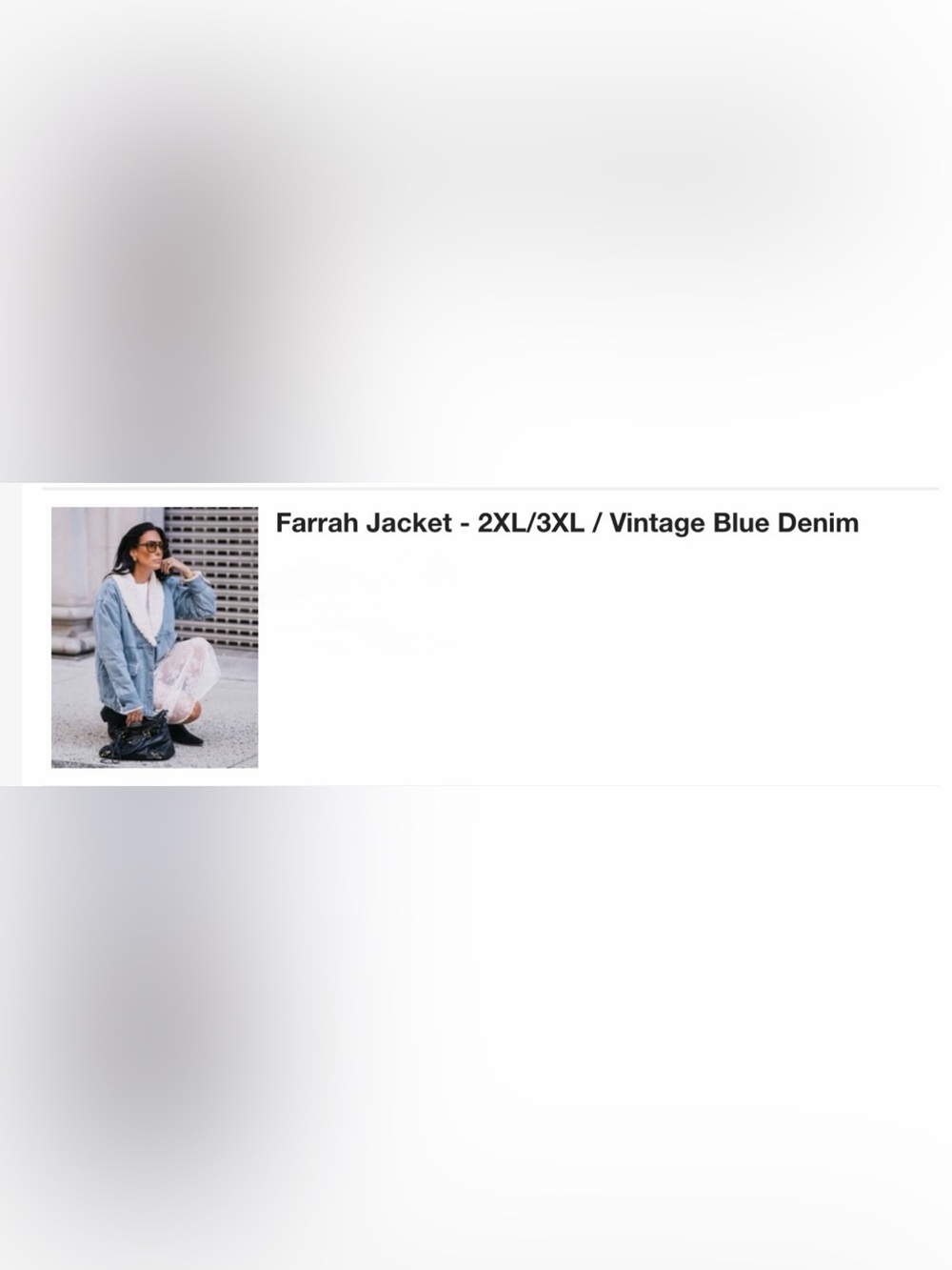 ✨NWT✨Brunette The Label- Farrah Jacket (ptp approx 28in) - Picture 3 of 16